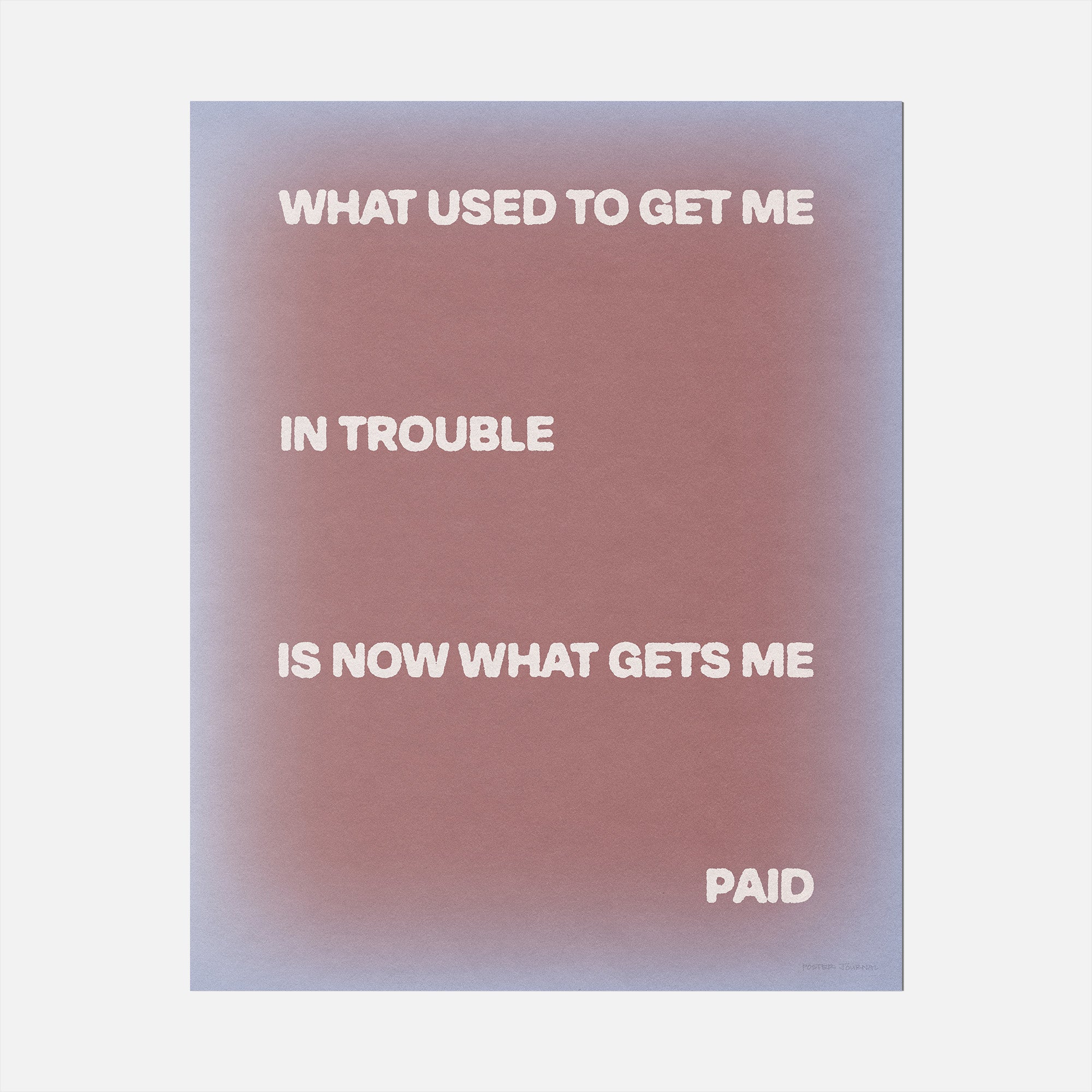 TROUBLE PRINT