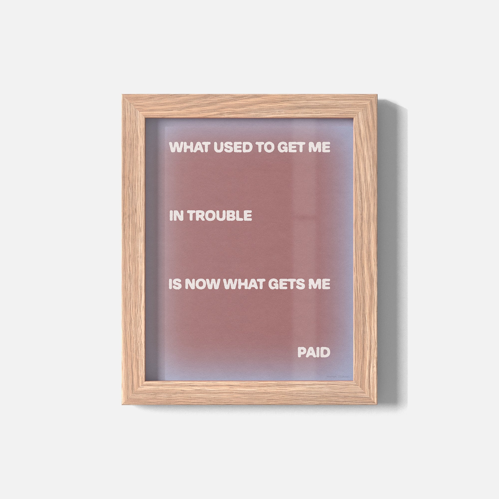 TROUBLE PRINT