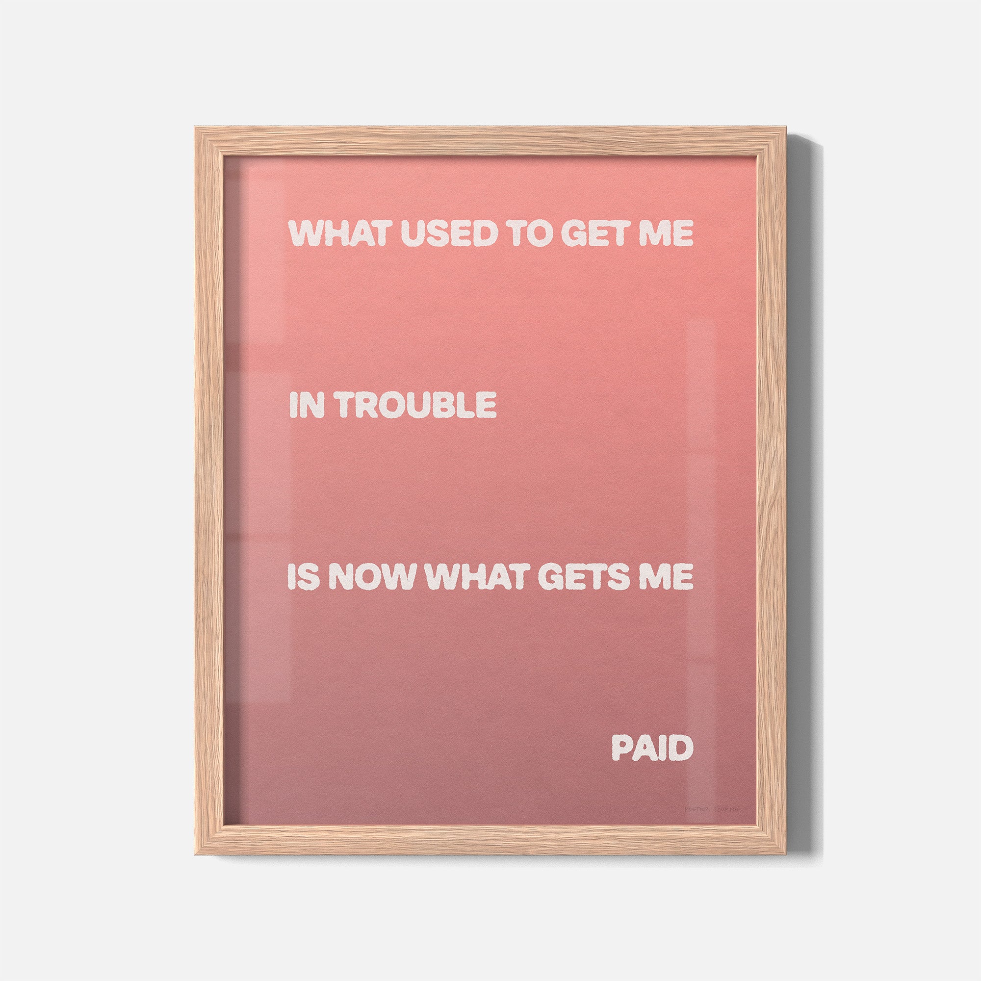 TROUBLE PRINT