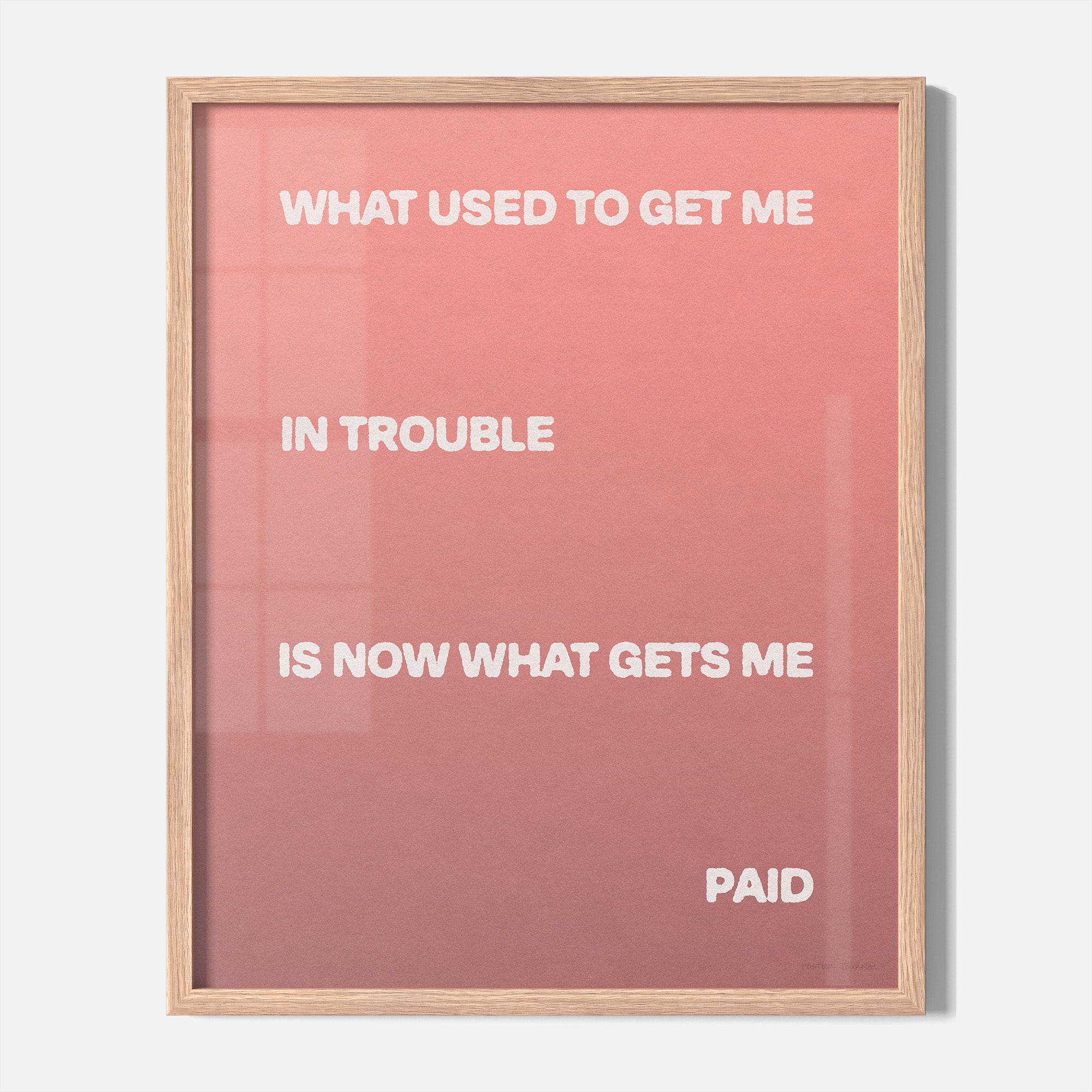 TROUBLE PRINT
