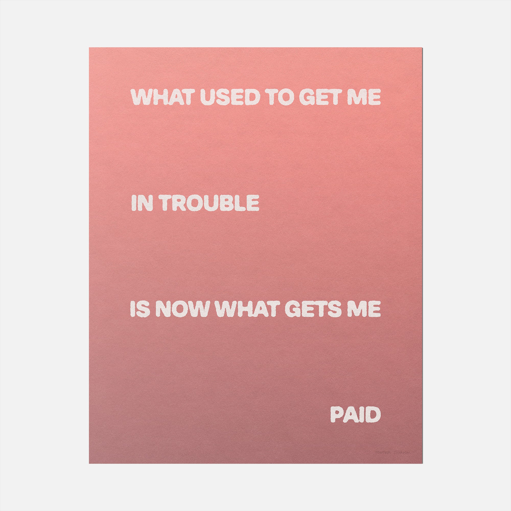 TROUBLE PRINT
