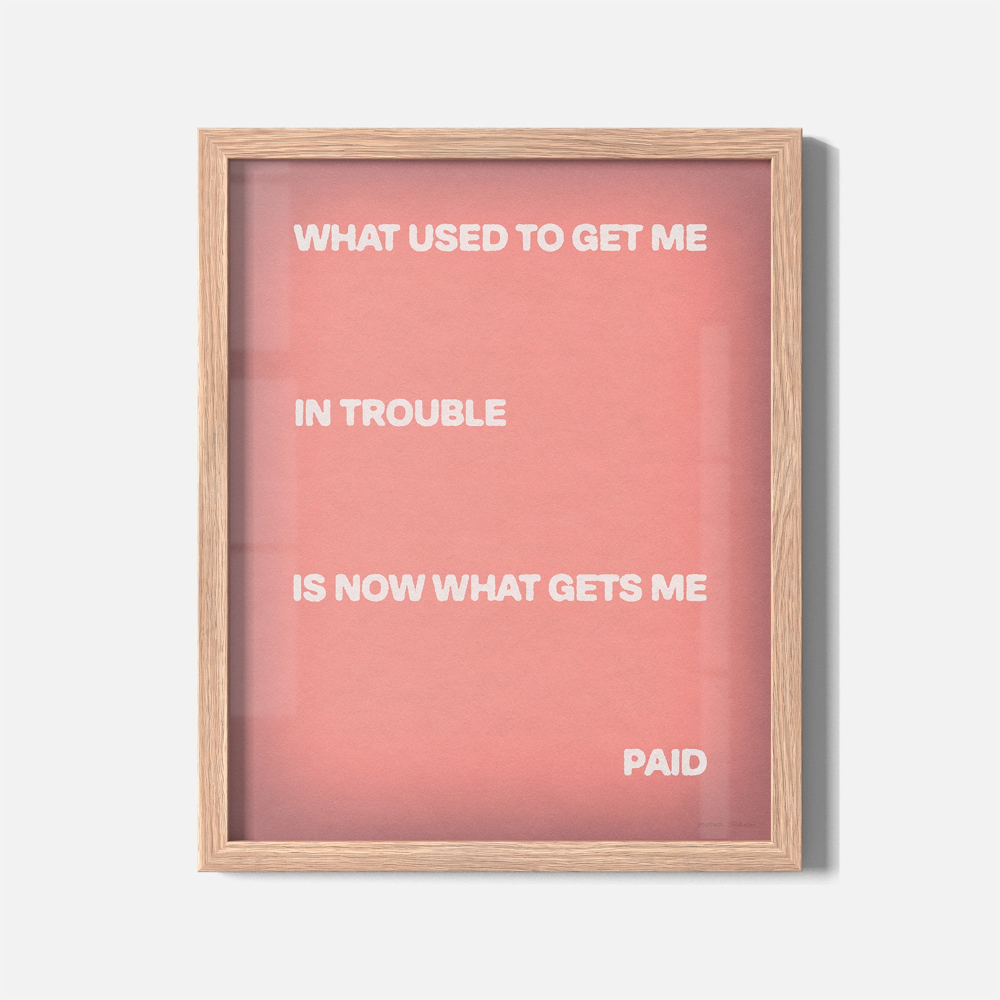 TROUBLE PRINT