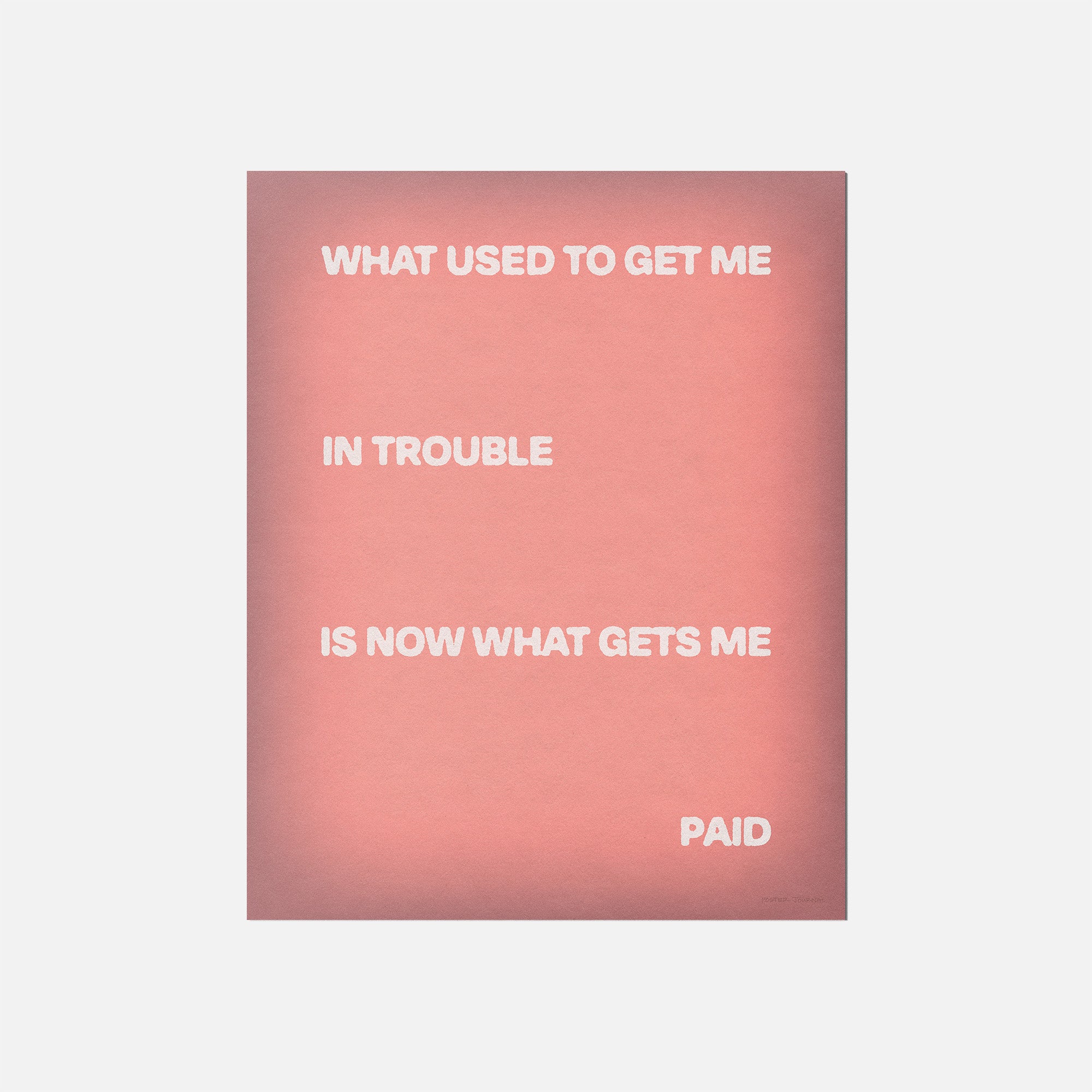 TROUBLE PRINT