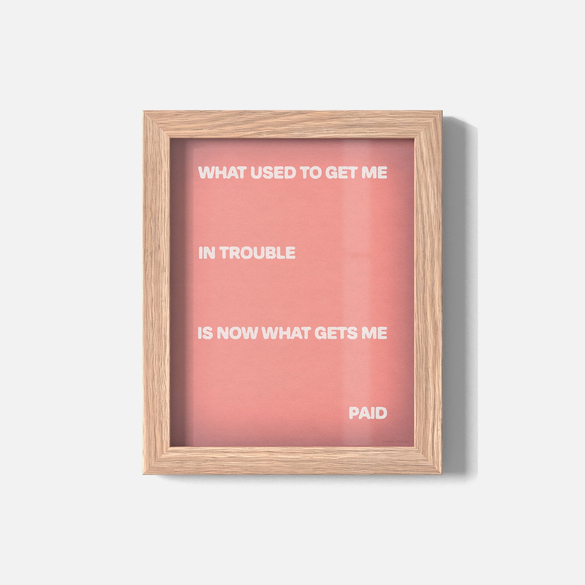 TROUBLE PRINT
