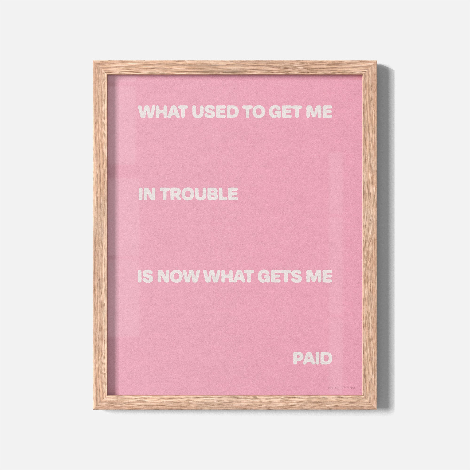 TROUBLE PRINT