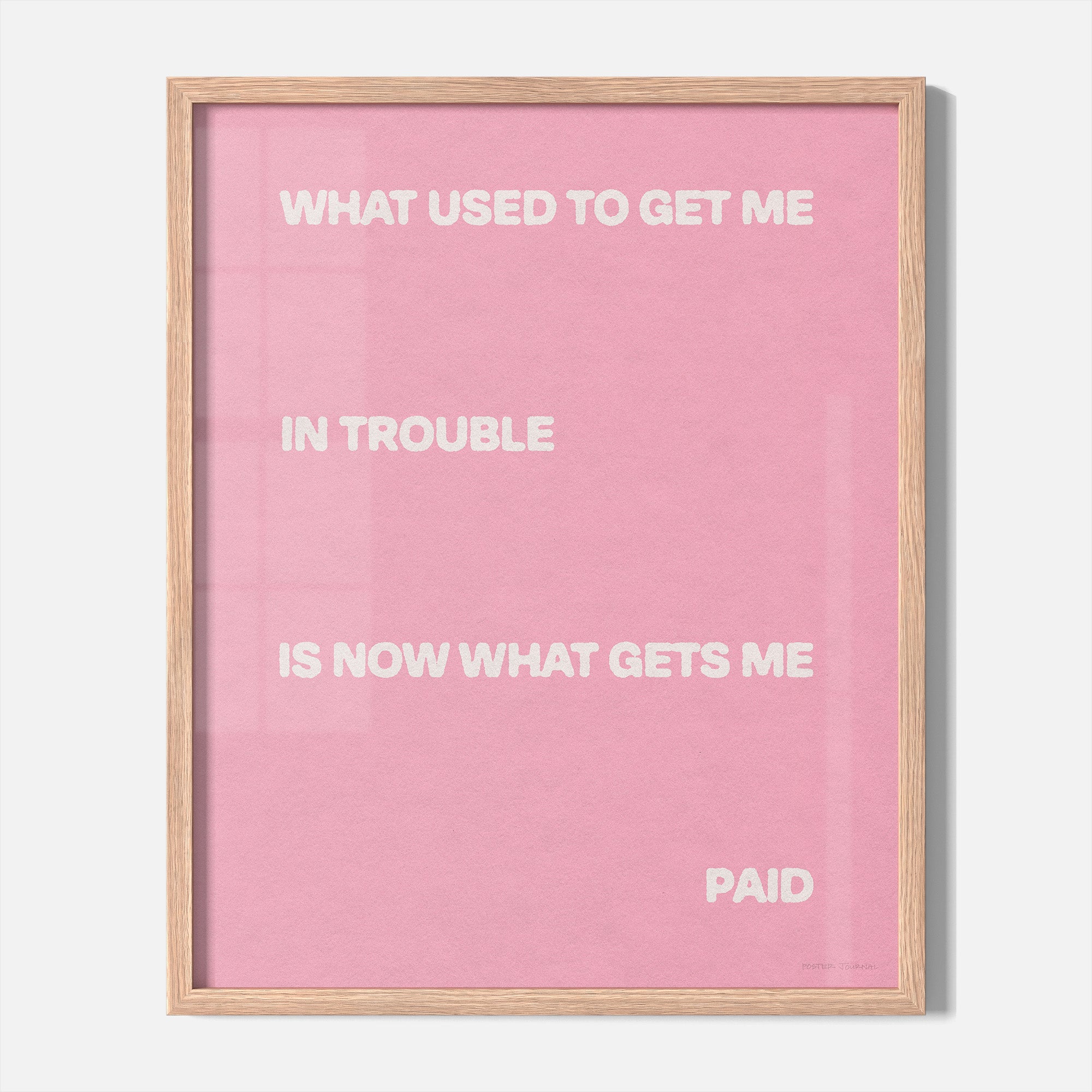 TROUBLE PRINT