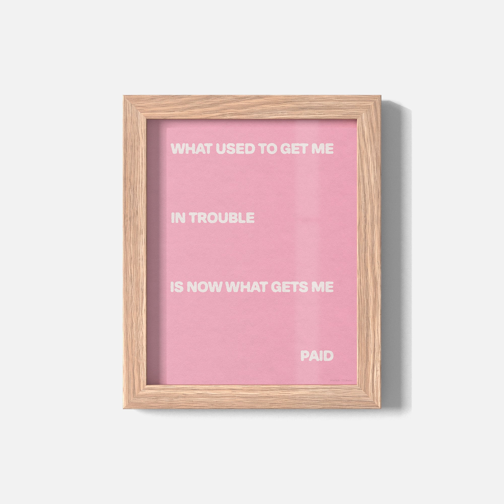 TROUBLE PRINT