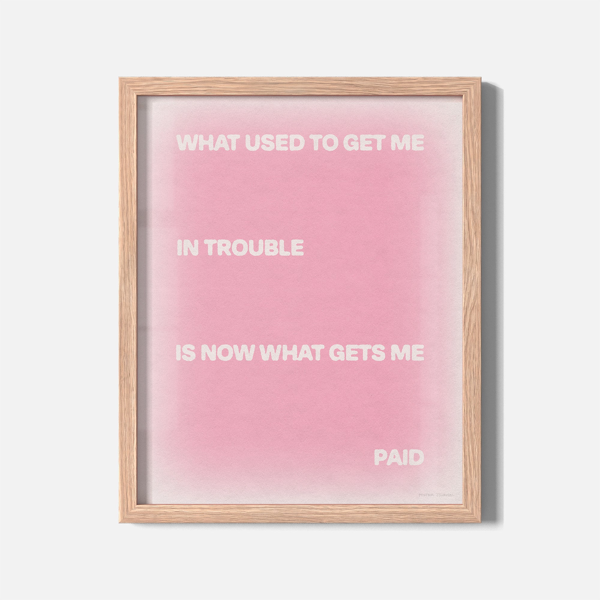 TROUBLE PRINT
