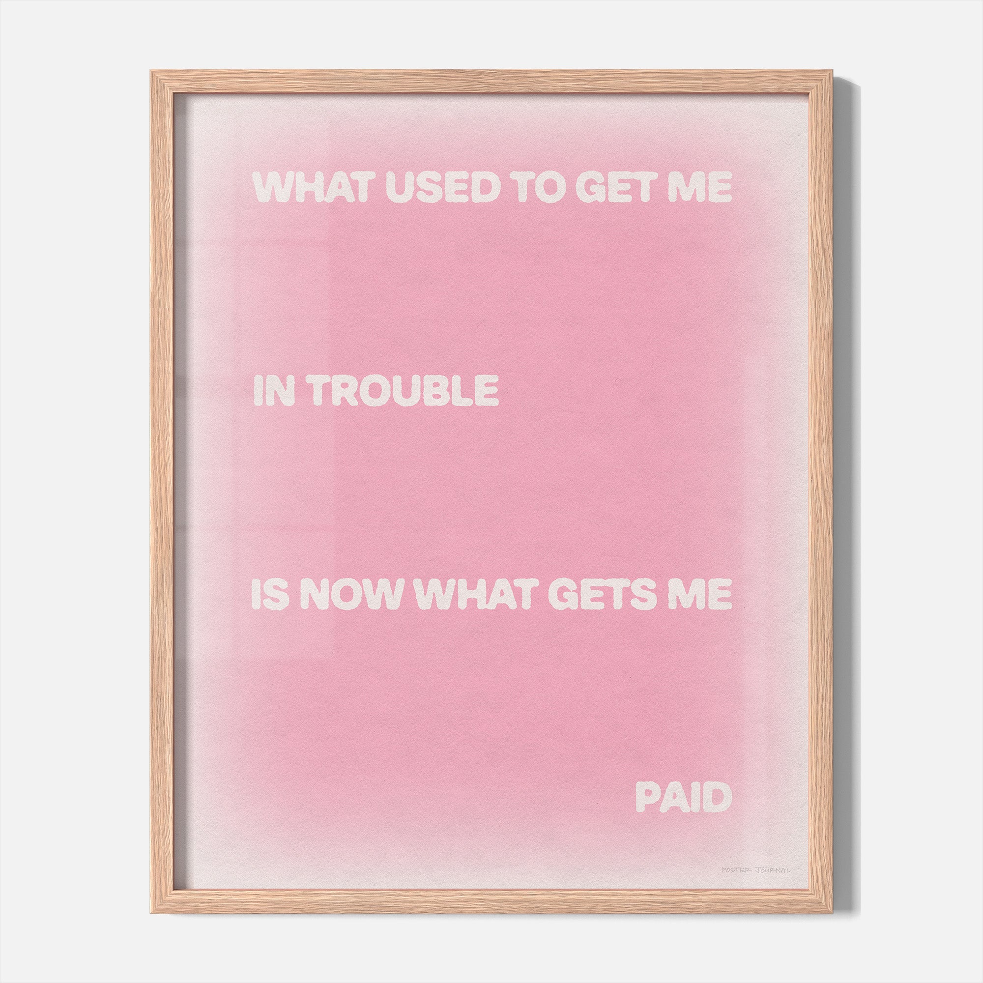 TROUBLE PRINT