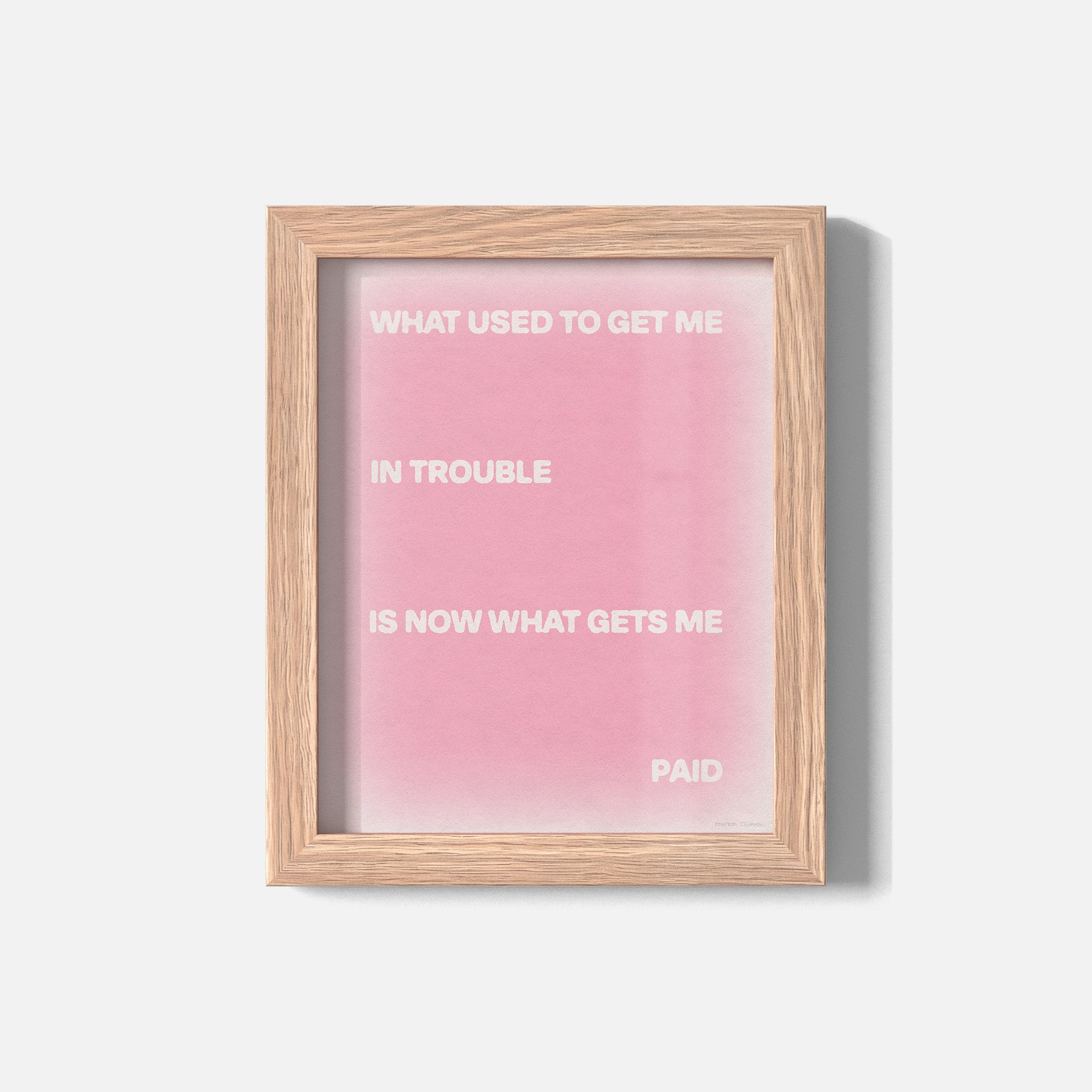 TROUBLE PRINT
