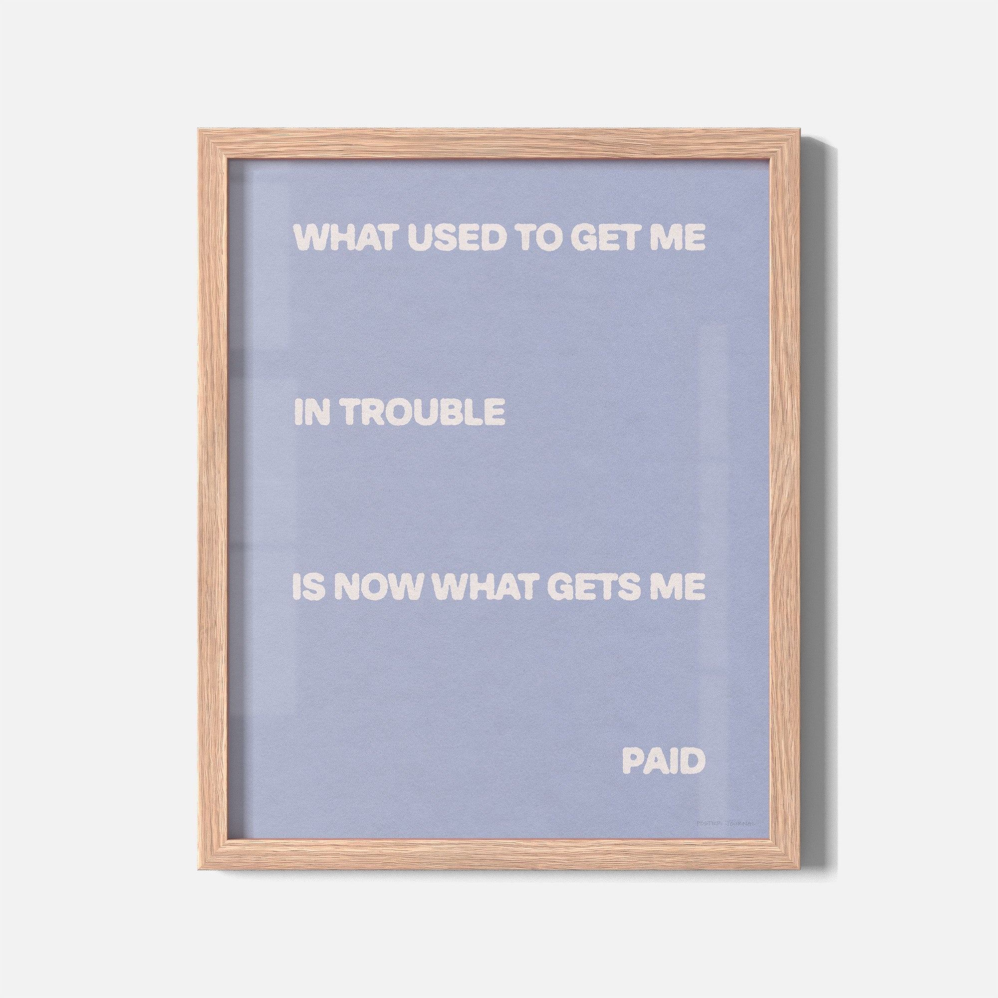 TROUBLE PRINT