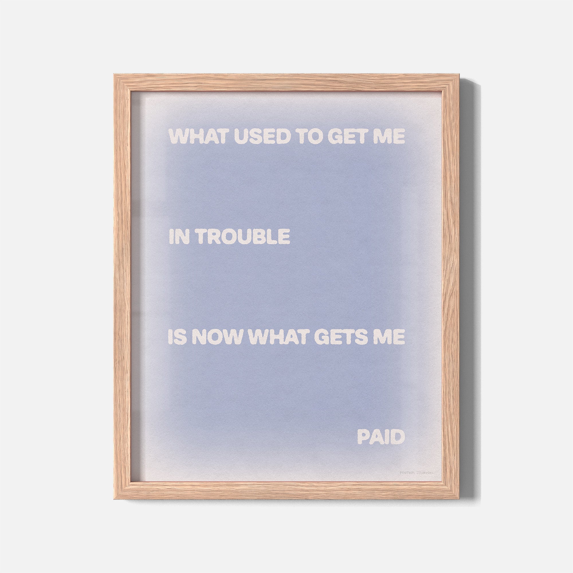 TROUBLE PRINT