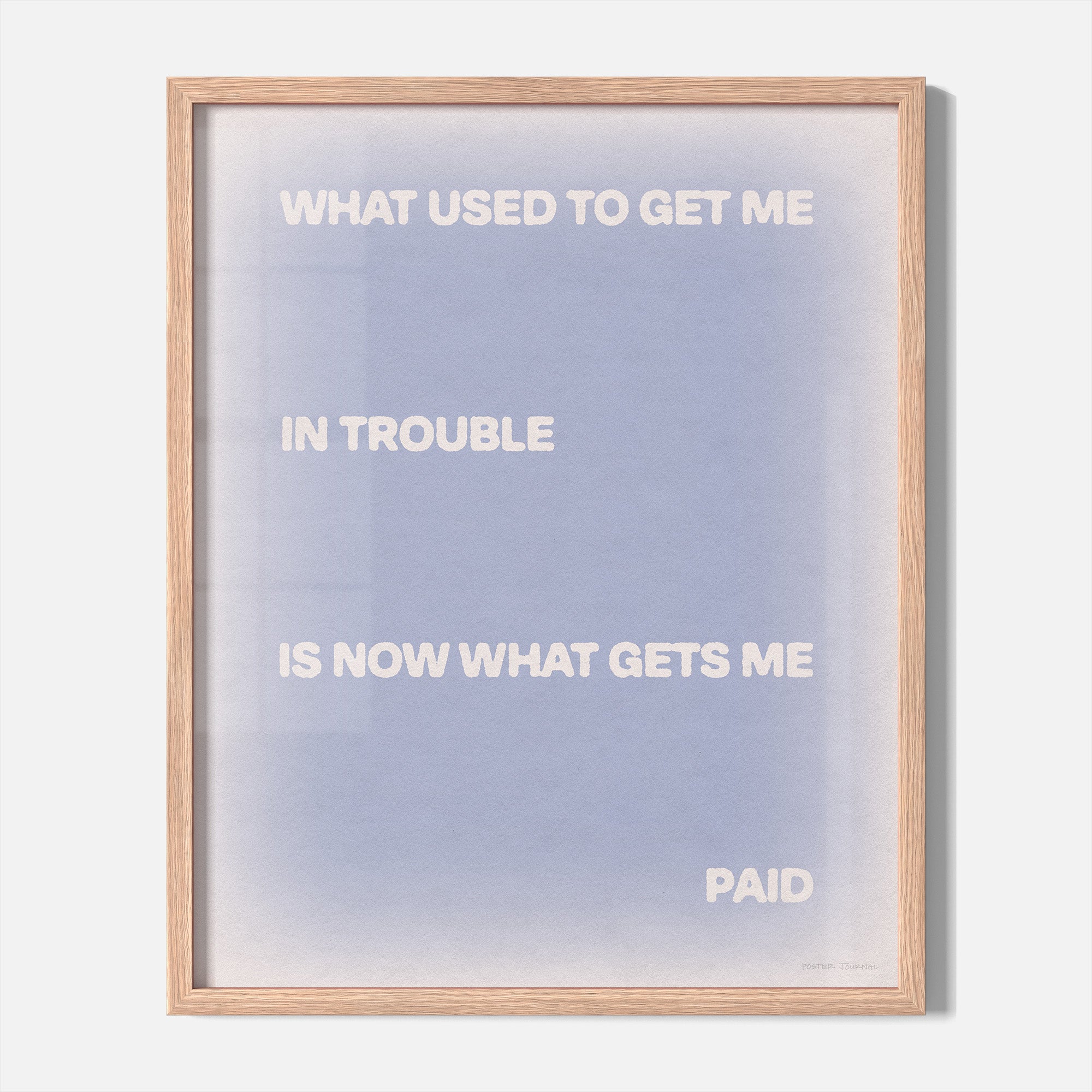 TROUBLE PRINT