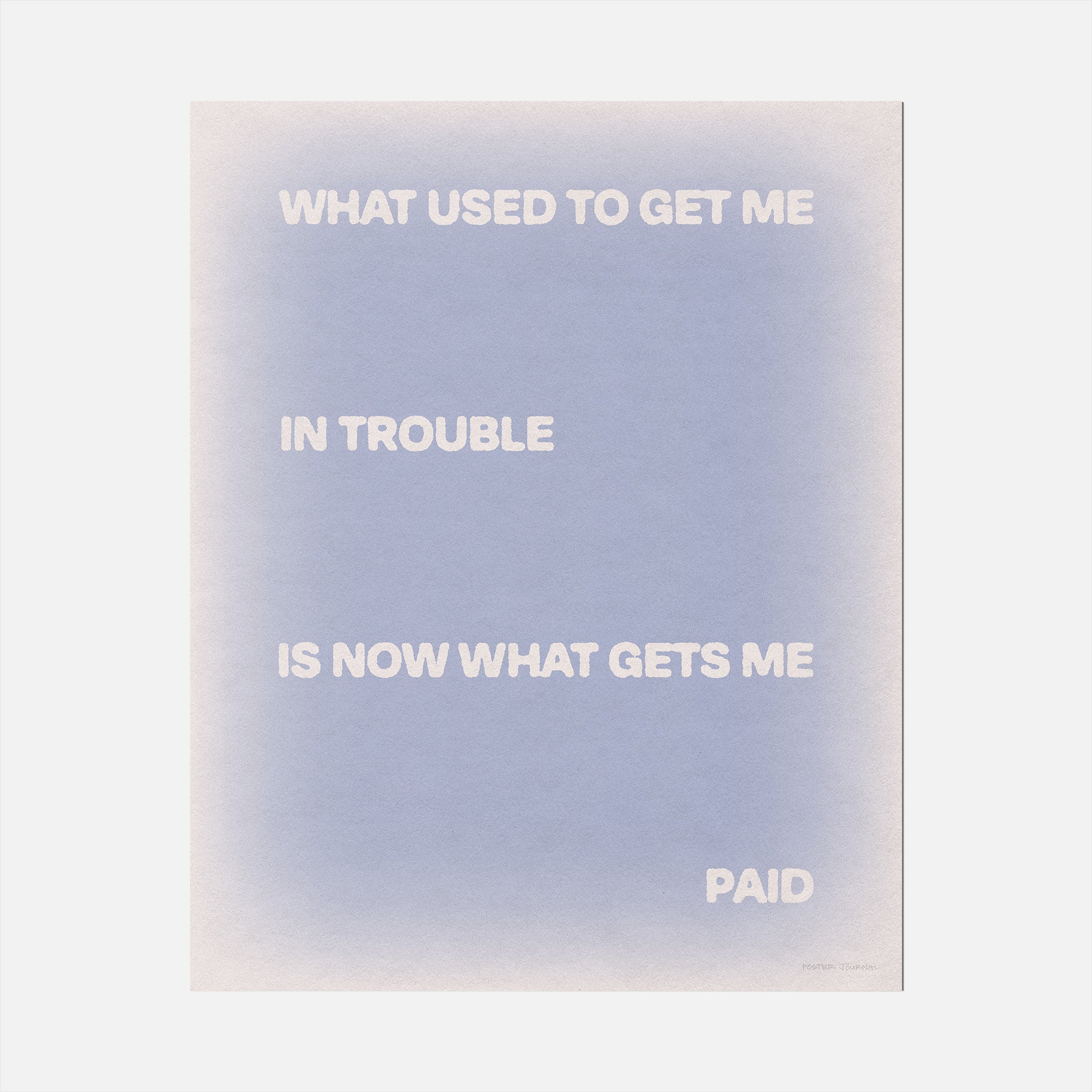 TROUBLE PRINT