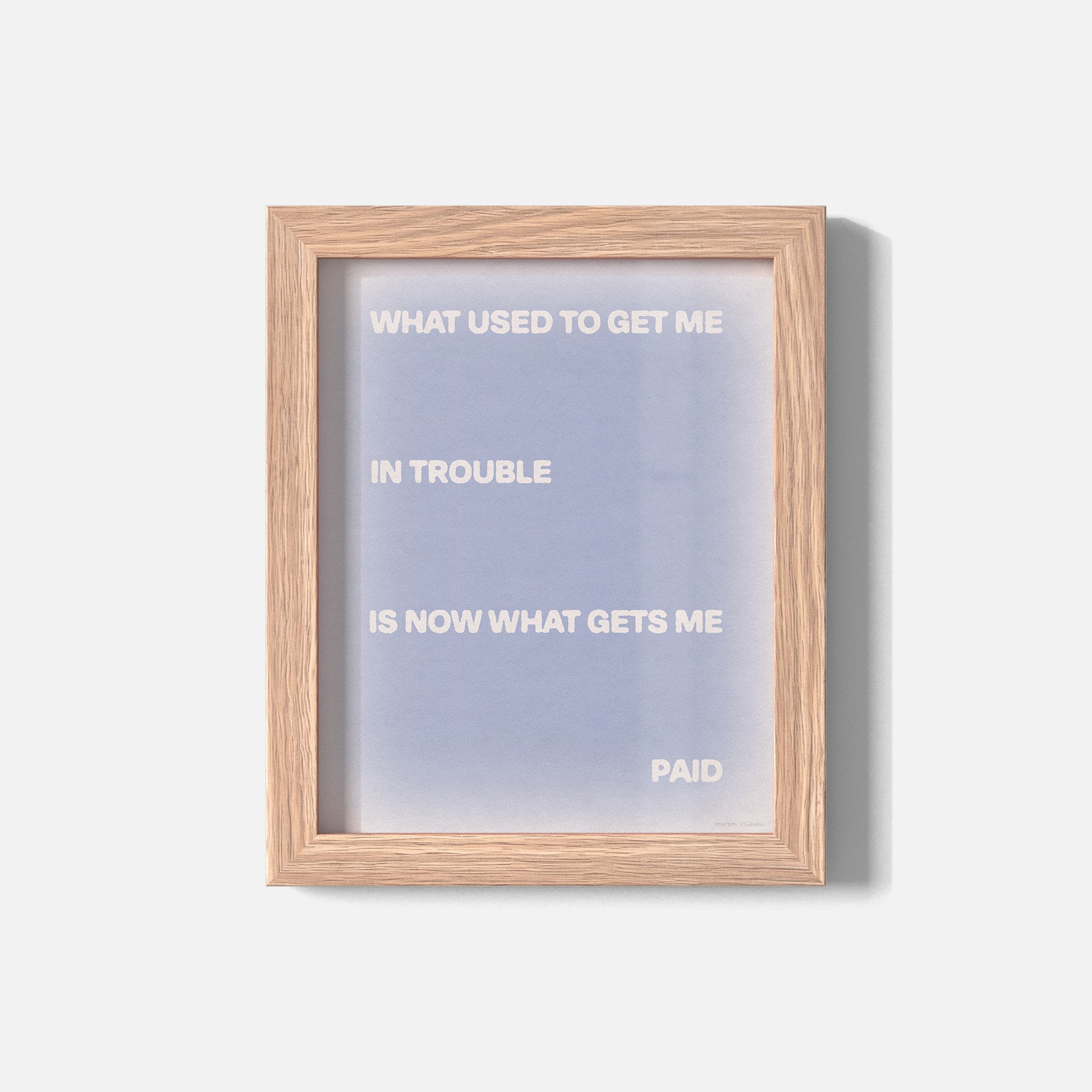 TROUBLE PRINT