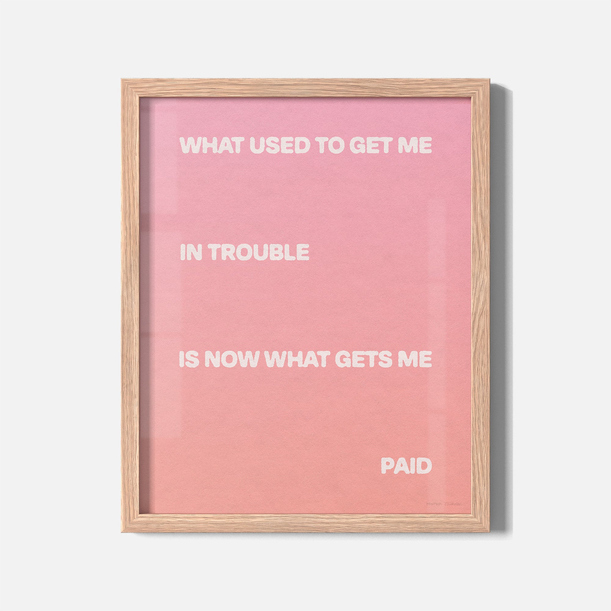 TROUBLE PRINT