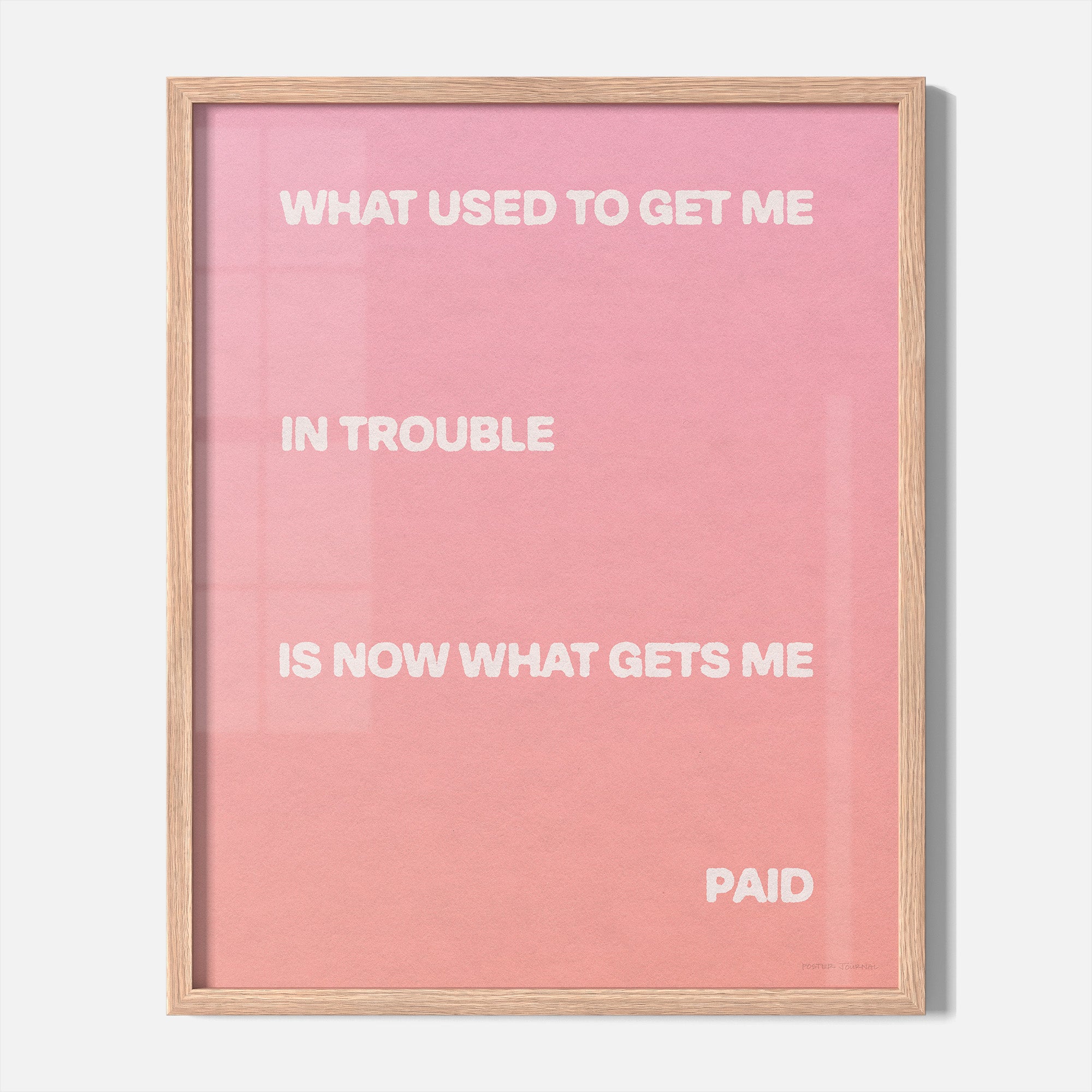 TROUBLE PRINT