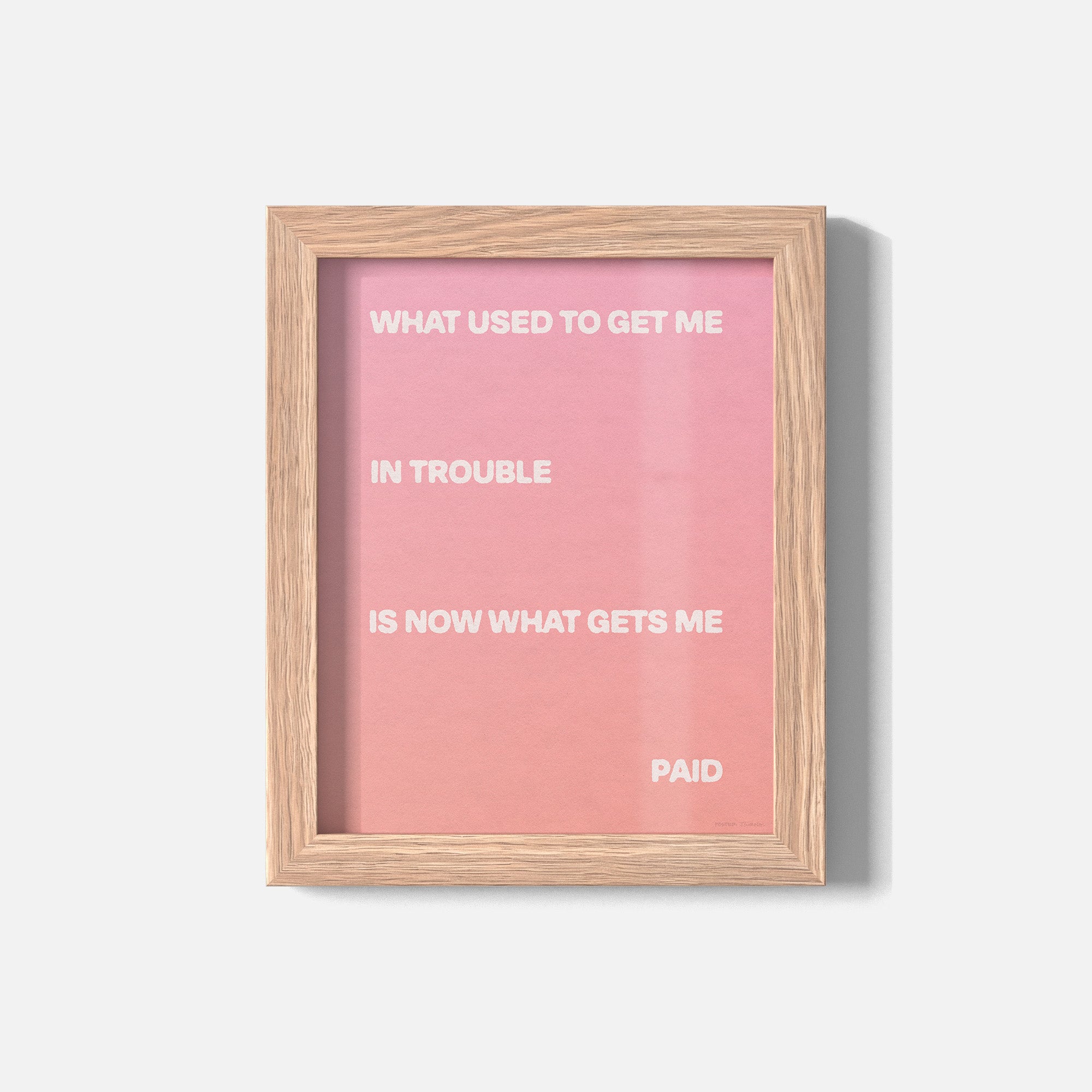 TROUBLE PRINT