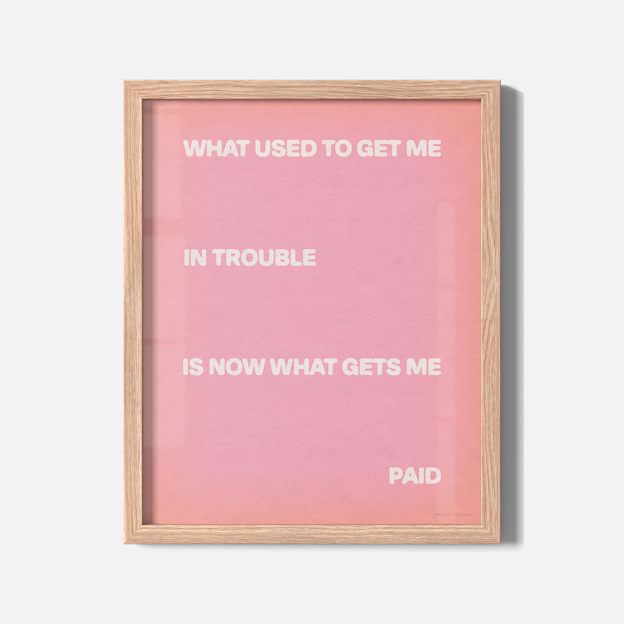 TROUBLE PRINT