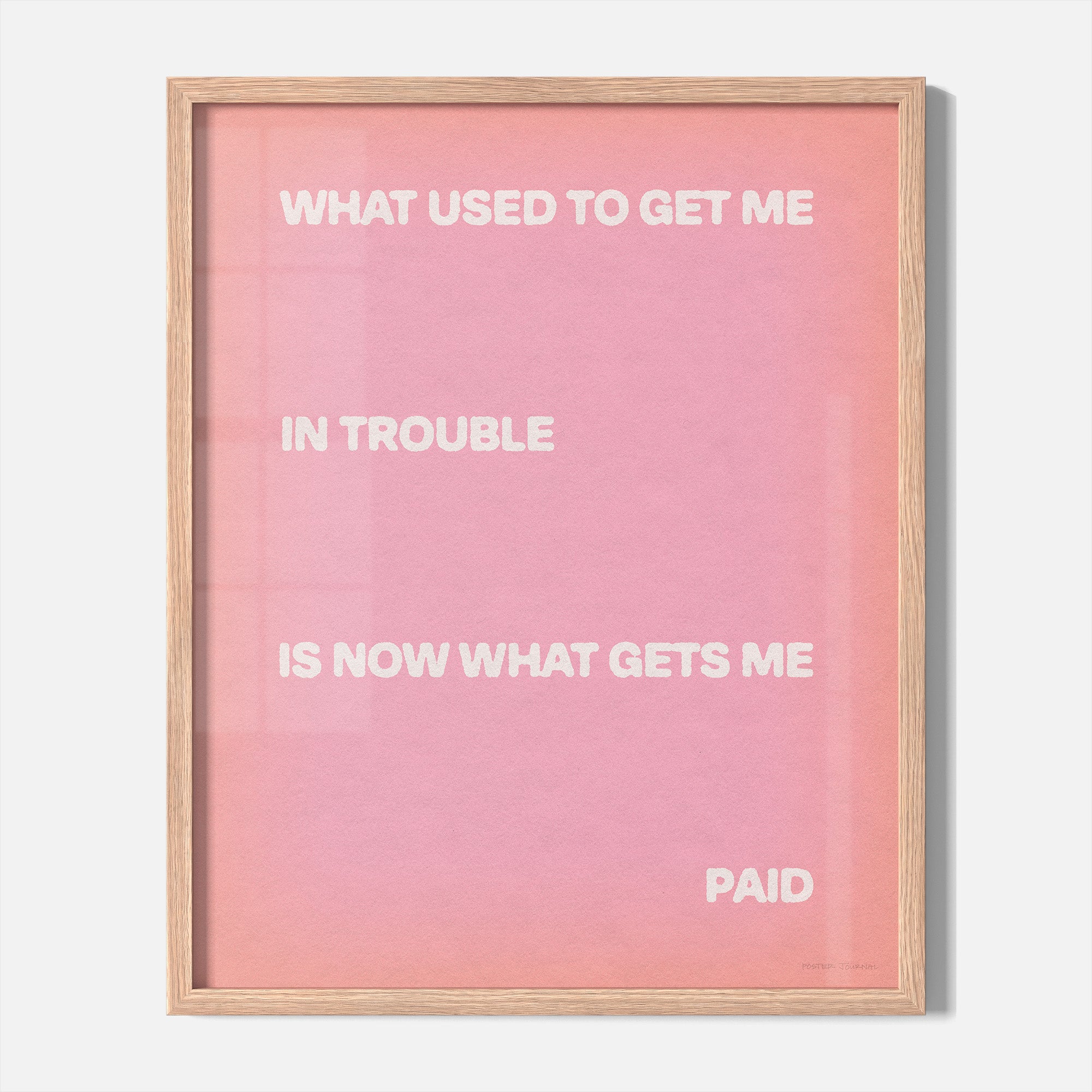 TROUBLE PRINT