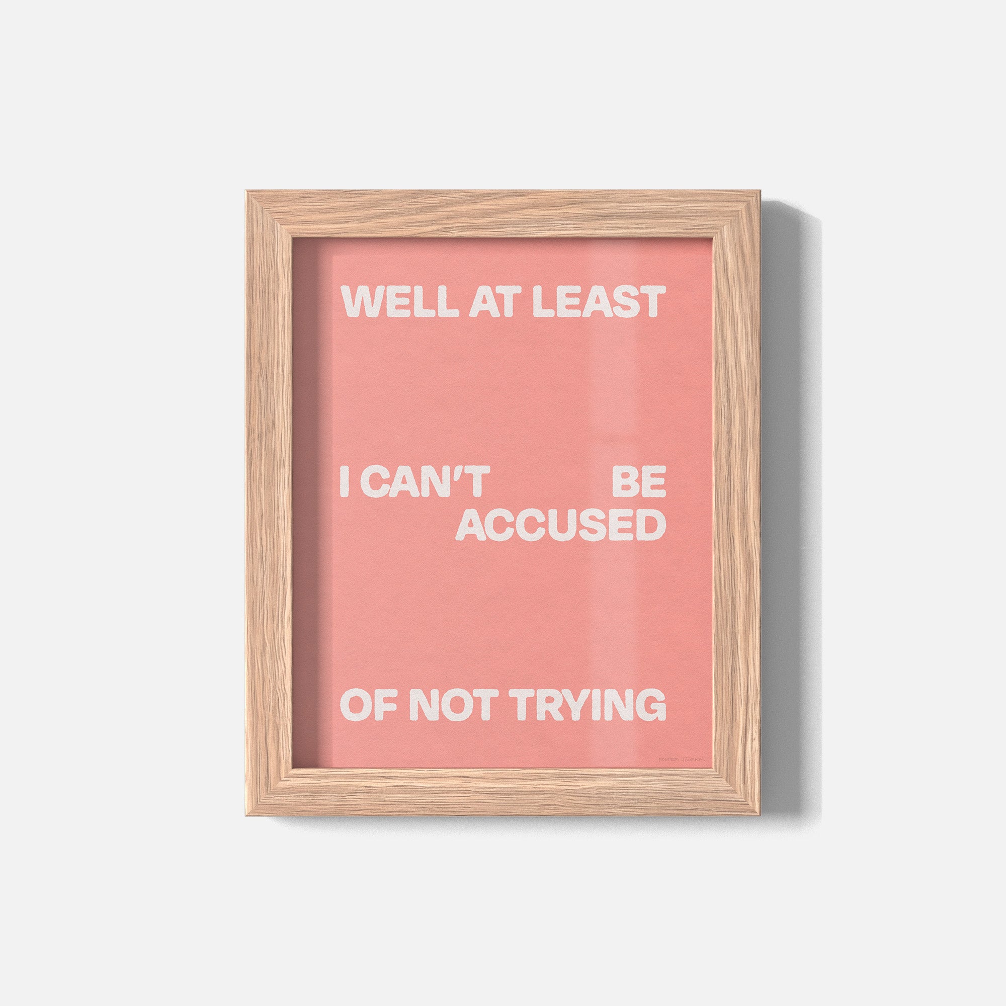 TRYING PRINT
