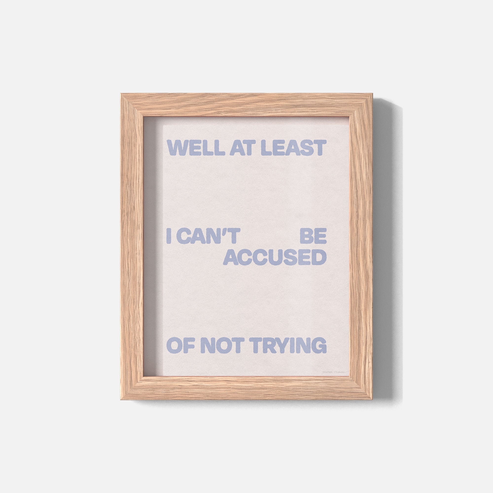 TRYING PRINT