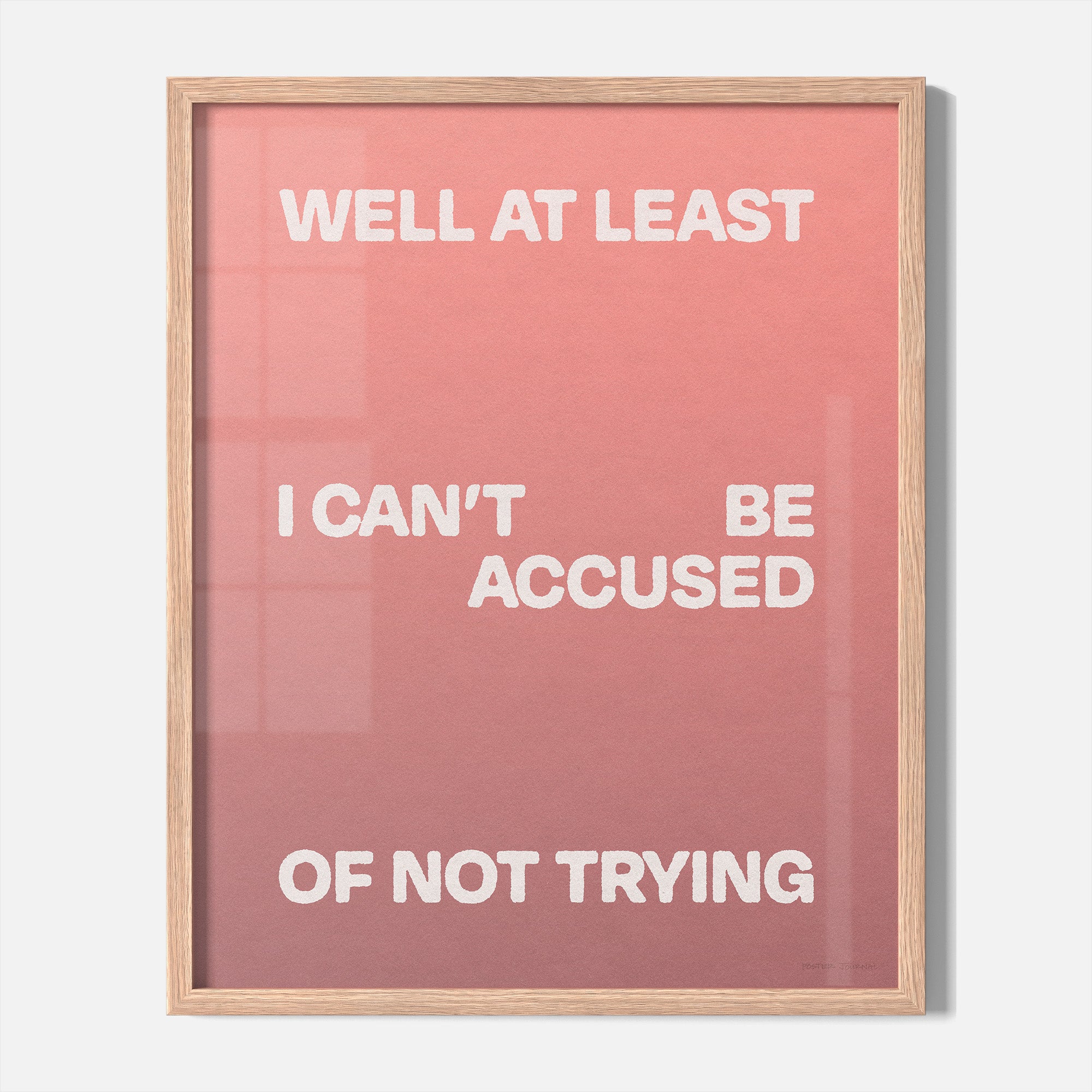 TRYING PRINT
