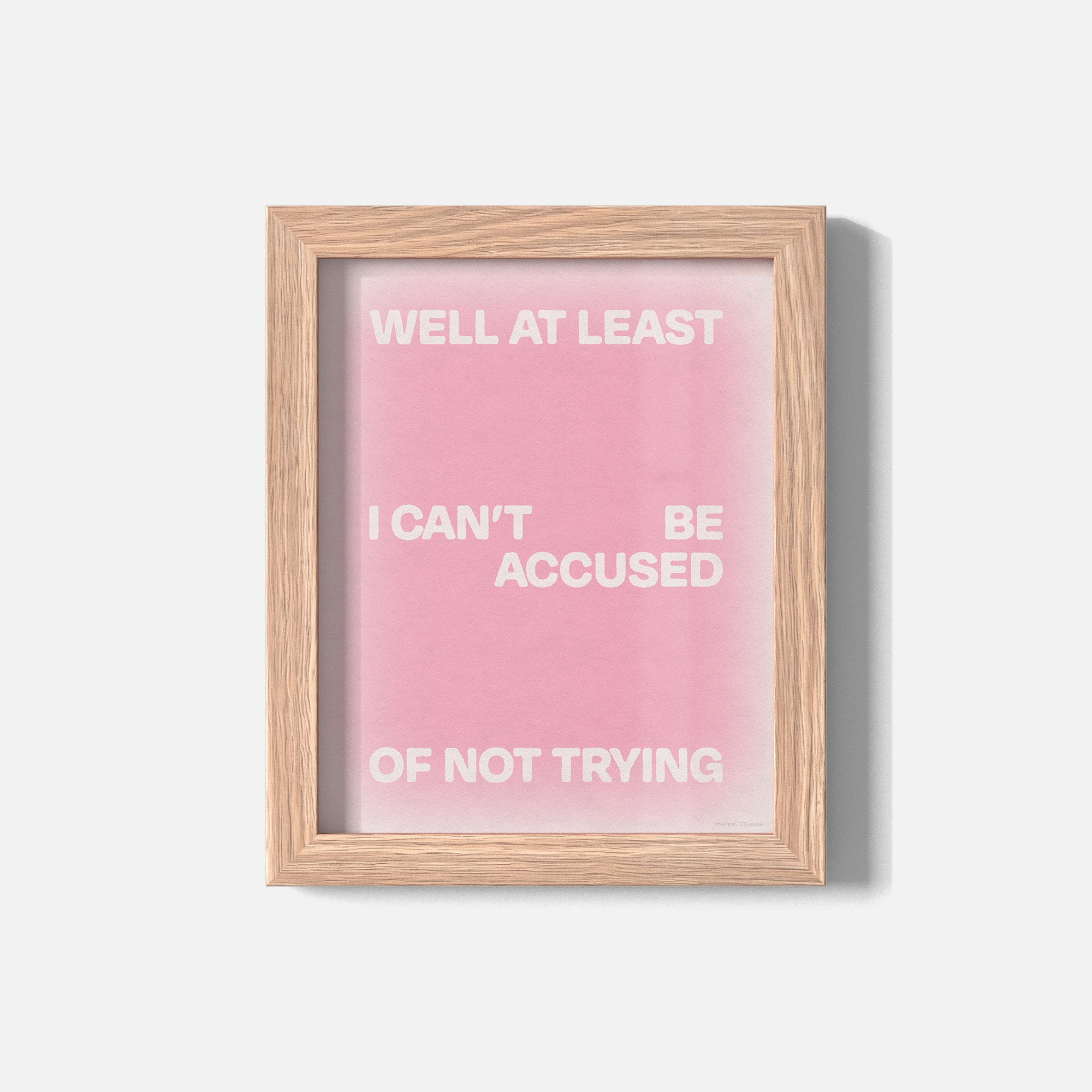 TRYING PRINT