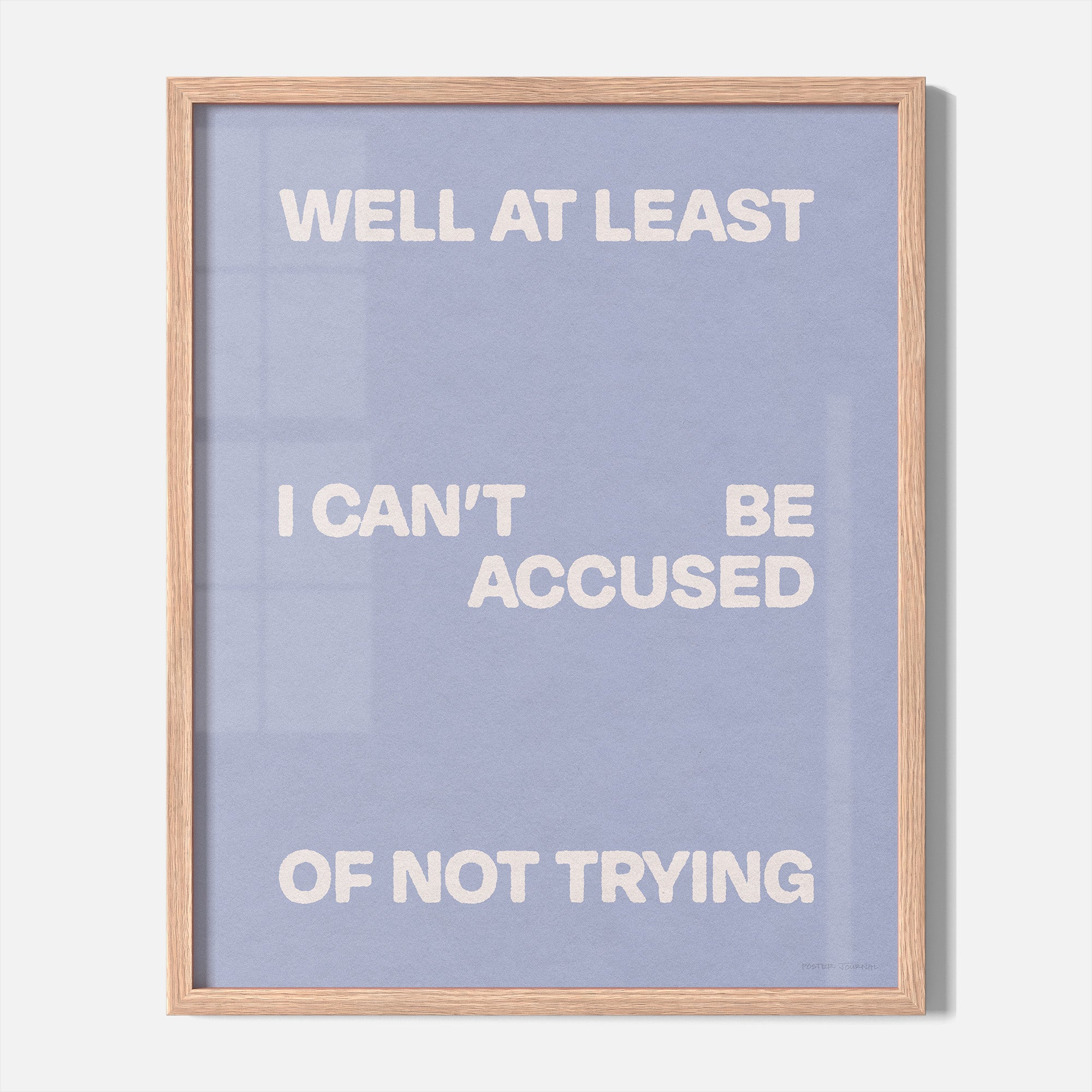 TRYING PRINT