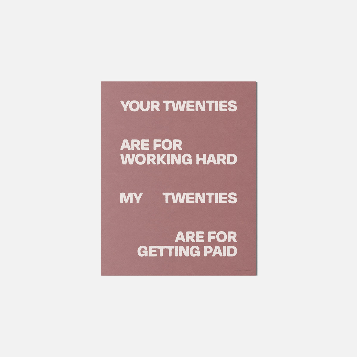 TWENTIES PRINT
