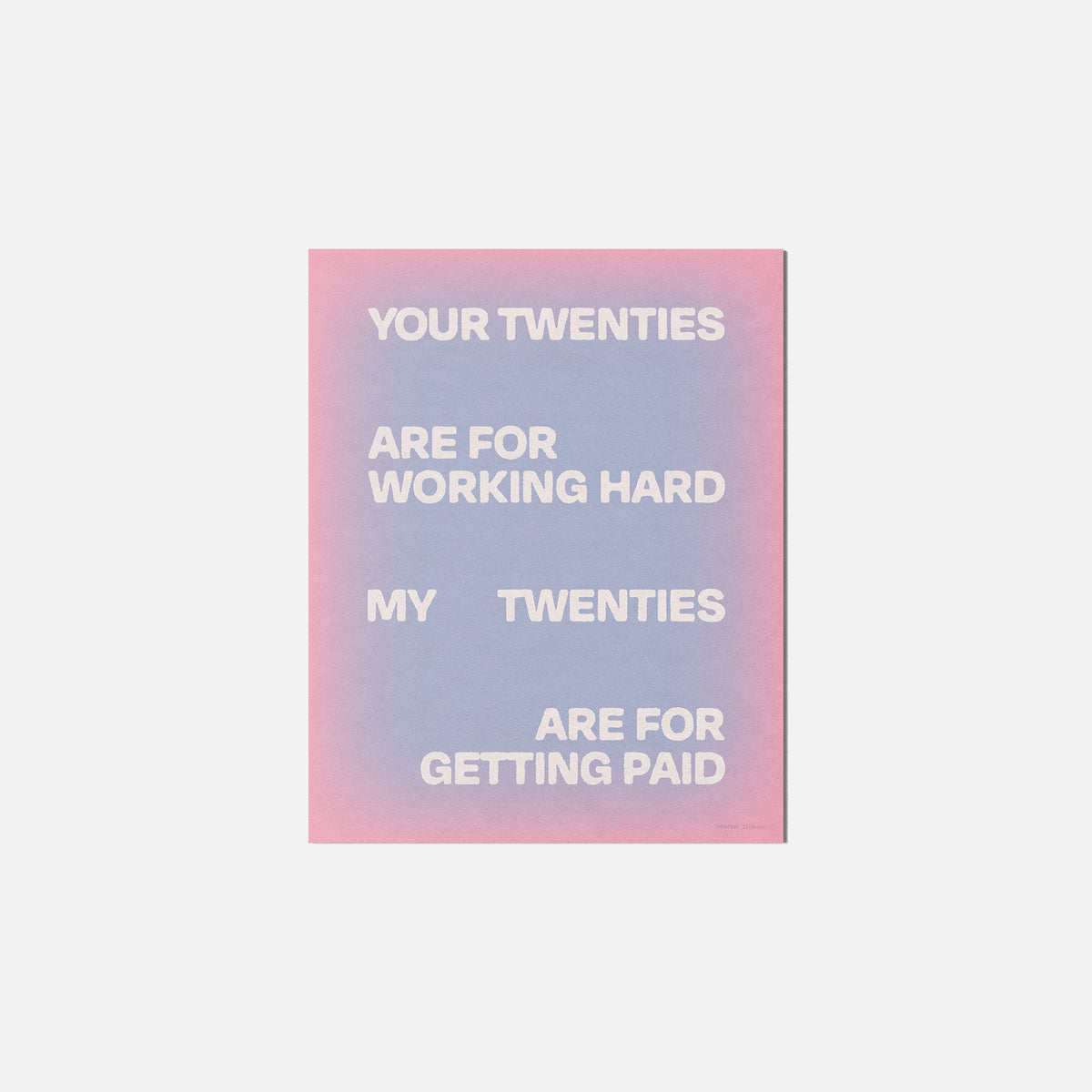 TWENTIES PRINT