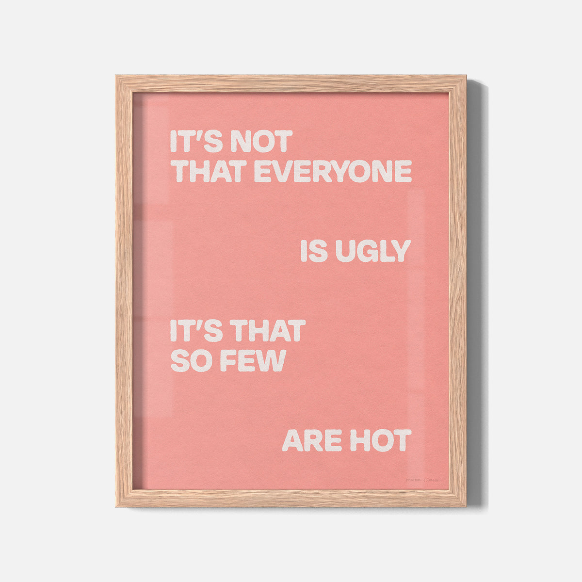 UGLY PRINT