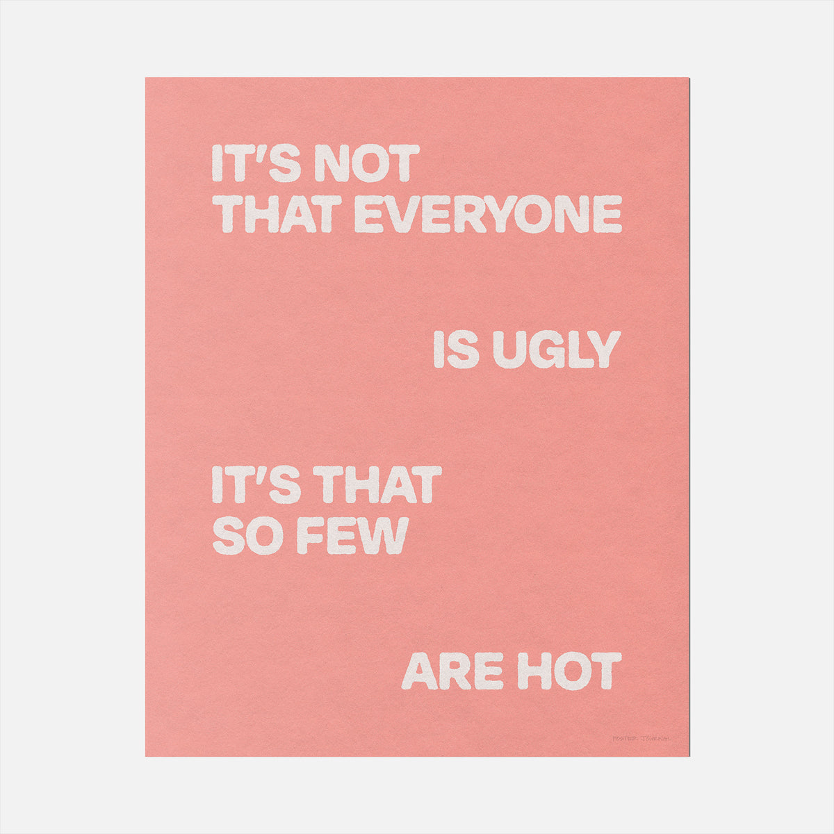 UGLY PRINT