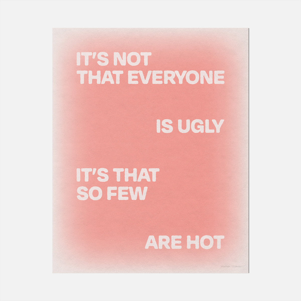 UGLY PRINT