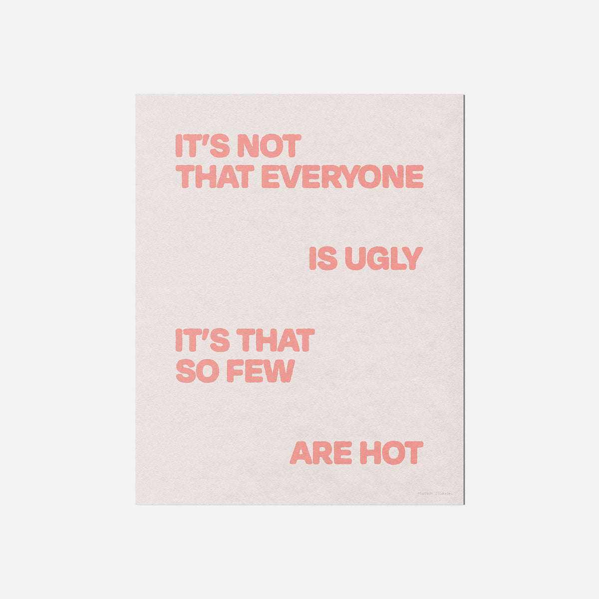 UGLY PRINT