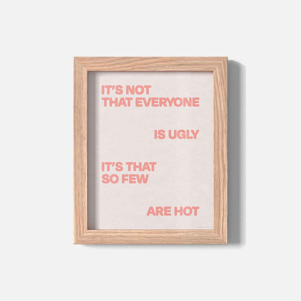 UGLY PRINT