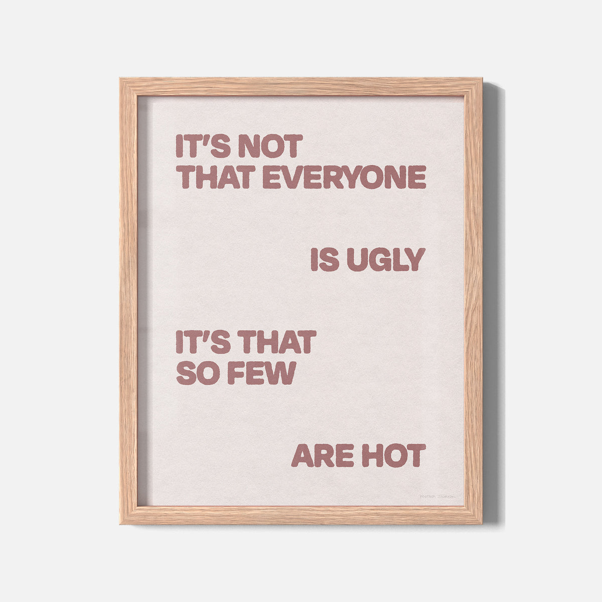 UGLY PRINT
