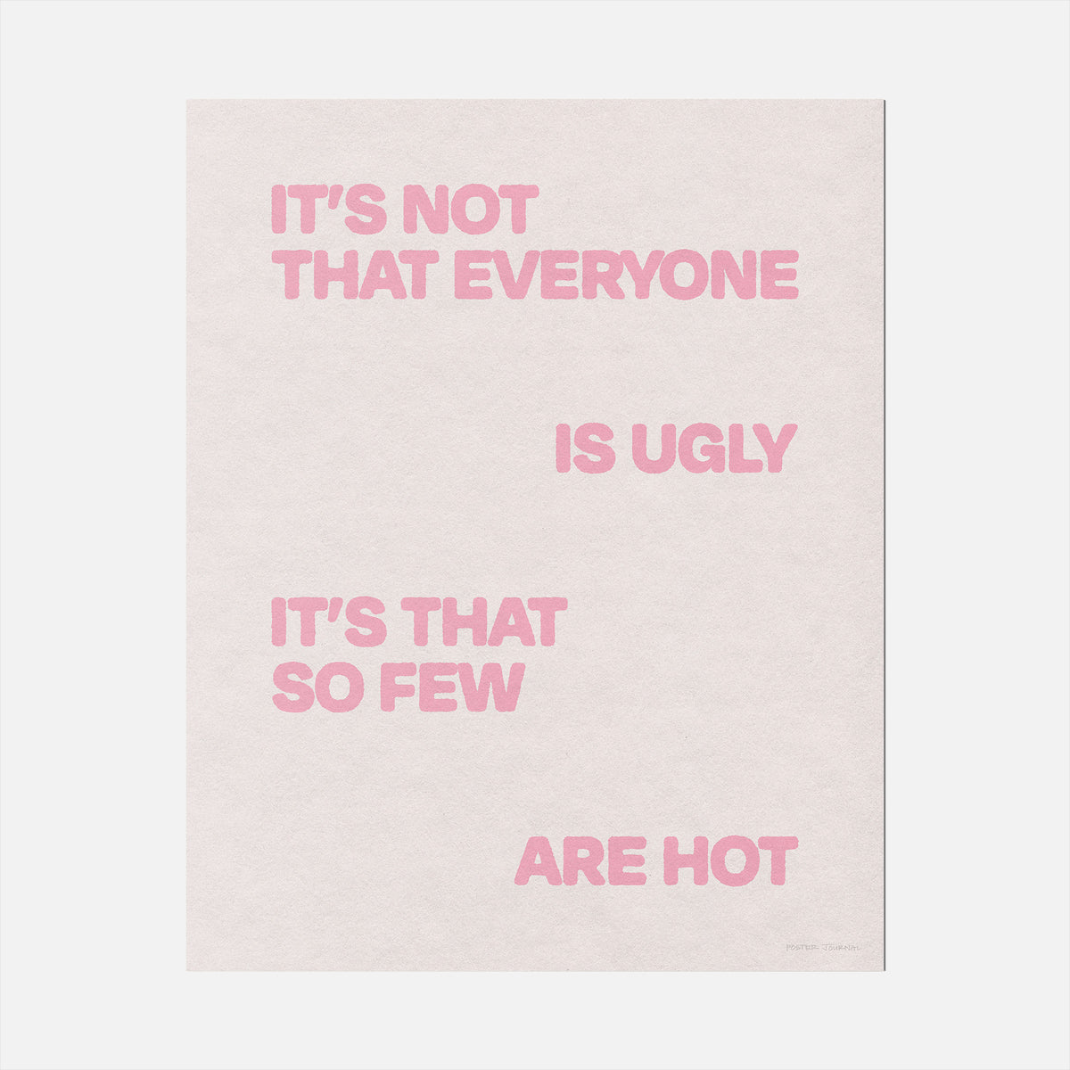 UGLY PRINT