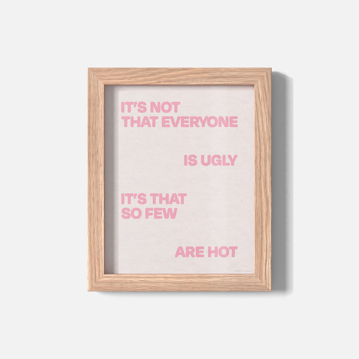 UGLY PRINT