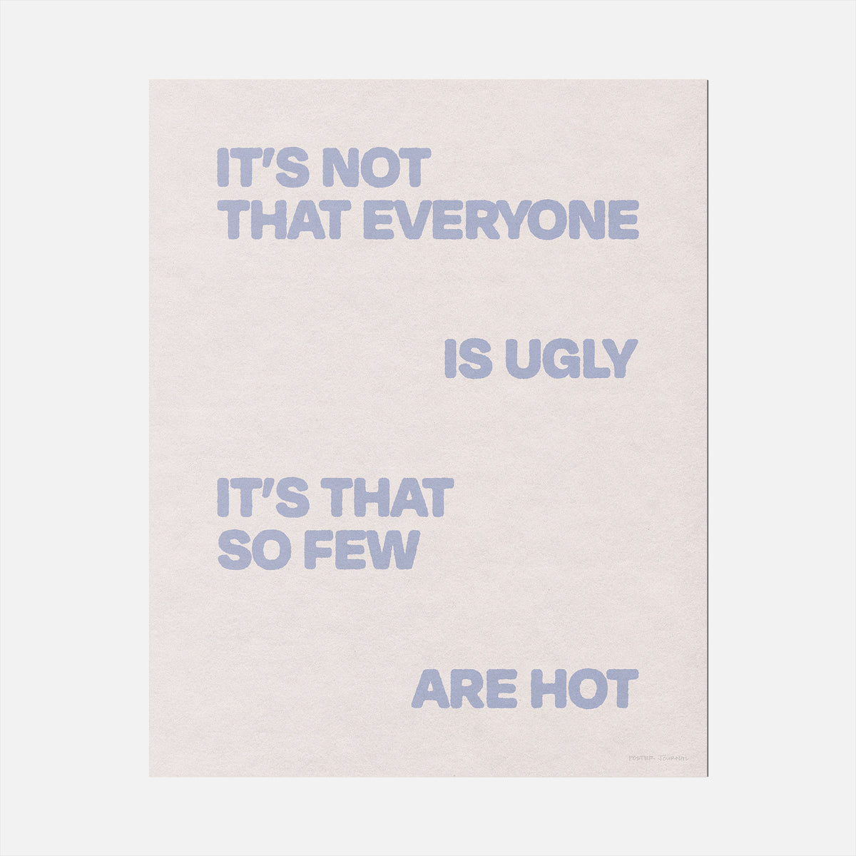UGLY PRINT