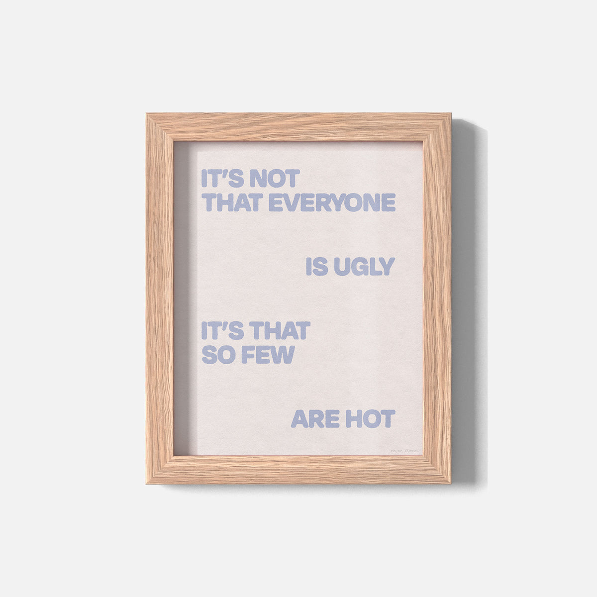 UGLY PRINT