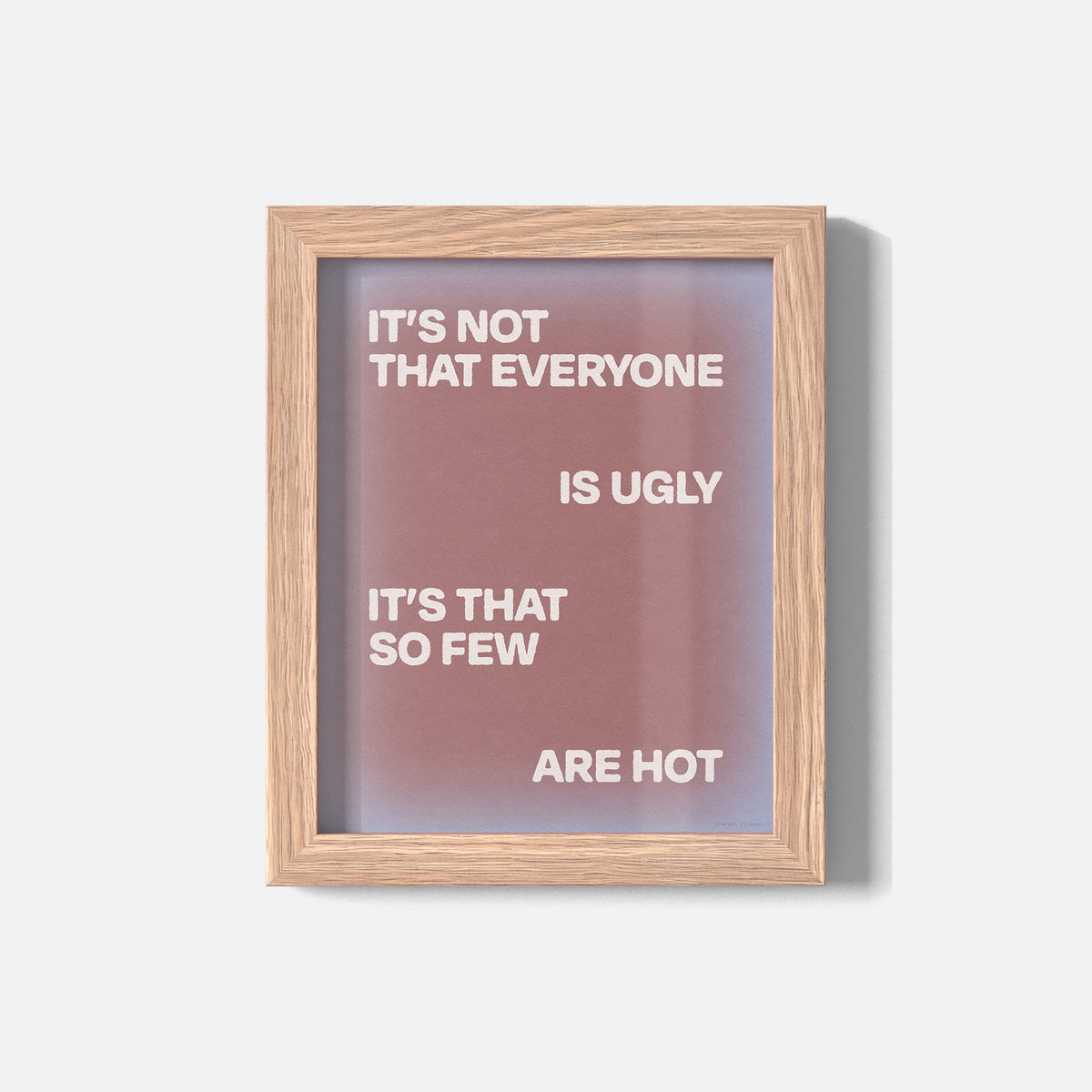UGLY PRINT