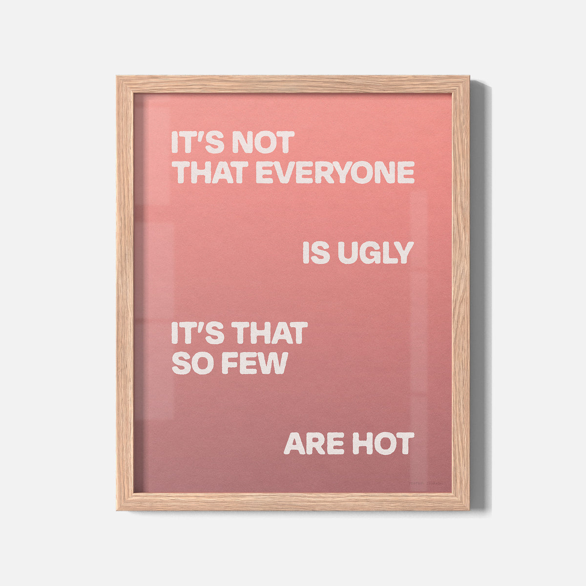 UGLY PRINT