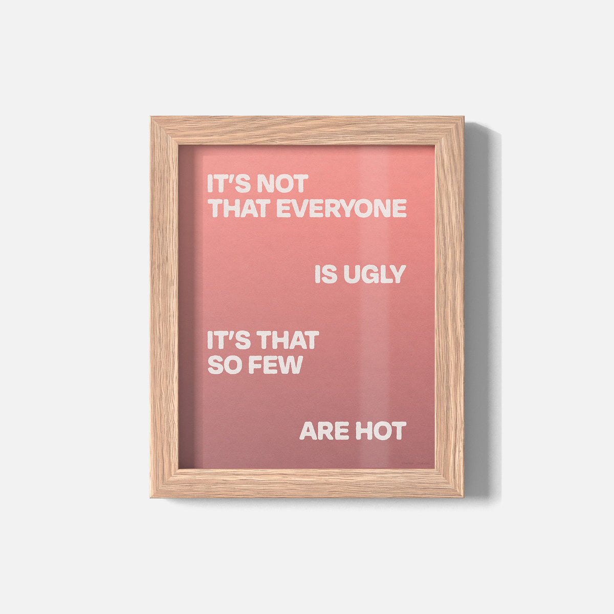 UGLY PRINT