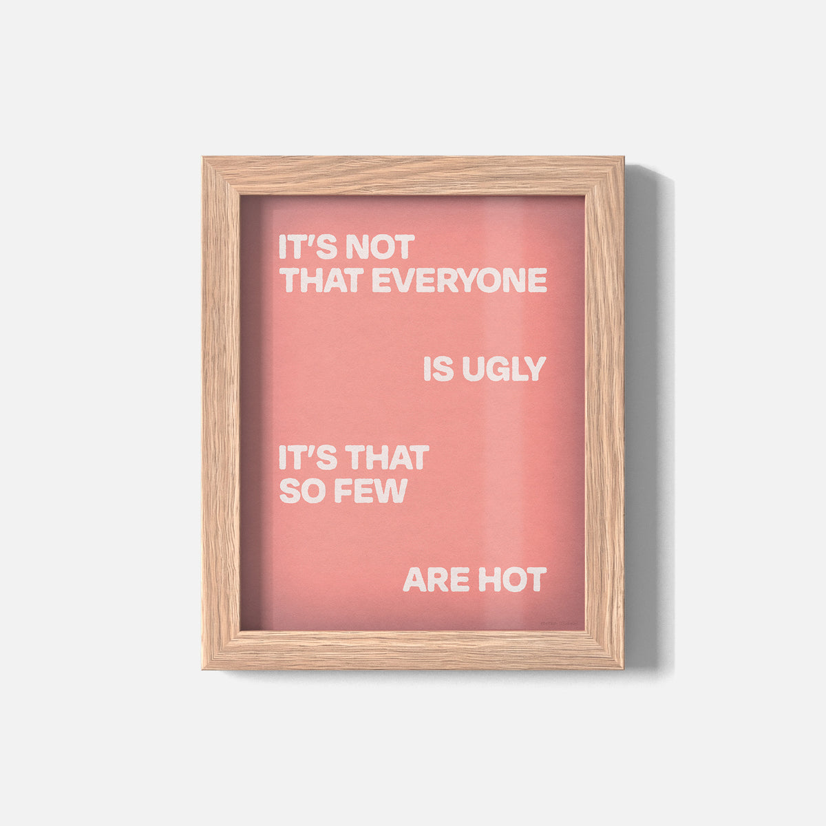 UGLY PRINT