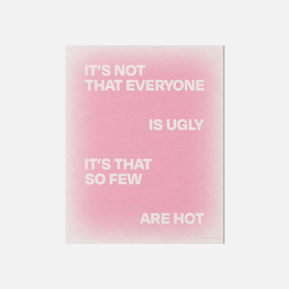 UGLY PRINT