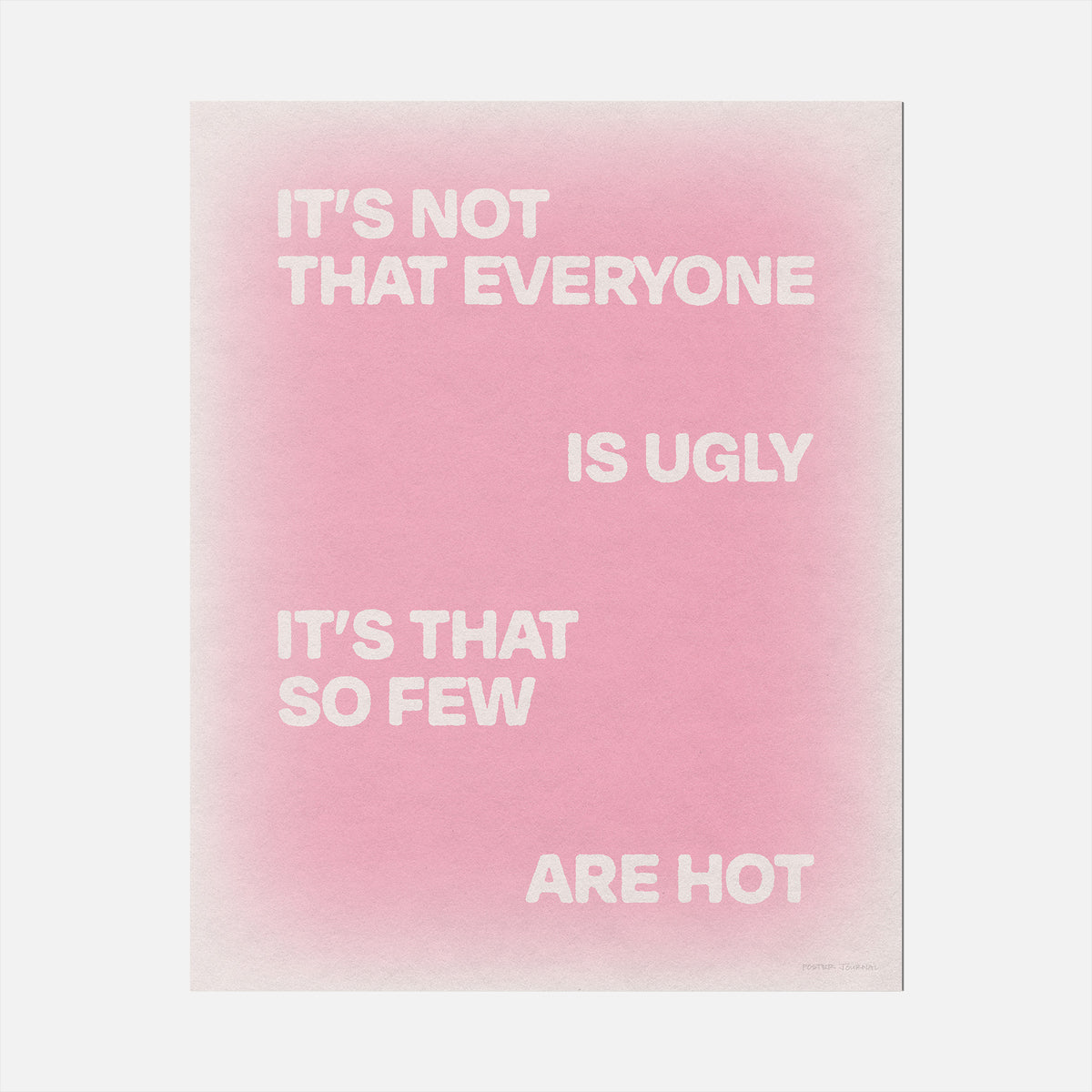 UGLY PRINT