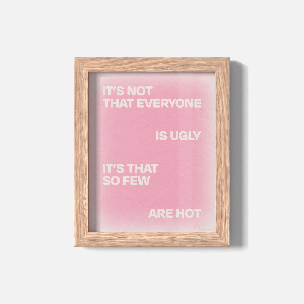 UGLY PRINT
