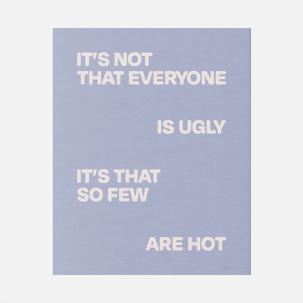 UGLY PRINT