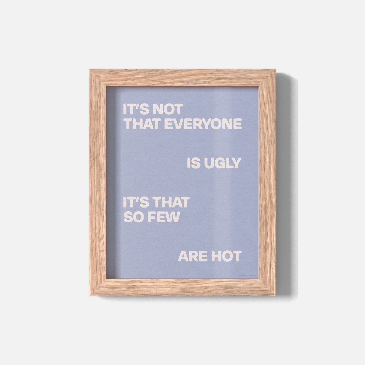 UGLY PRINT